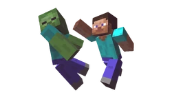 Punched zombie from a minecraft.net insider "How to Minecraft".