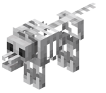 Minecraft Earth ガイコツオオカミ Minecraft Wiki