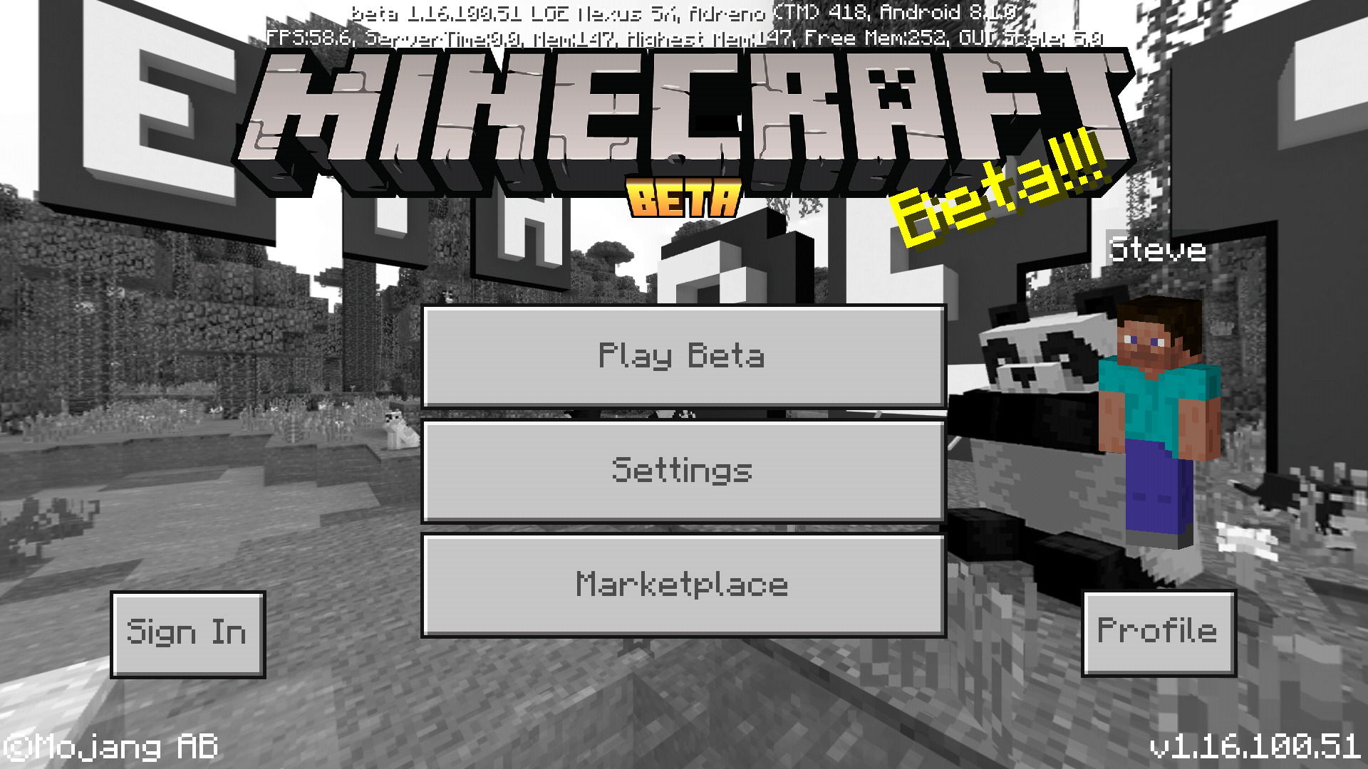 Bedrock Edition Beta 1 16 100 51 Minecraft Wiki