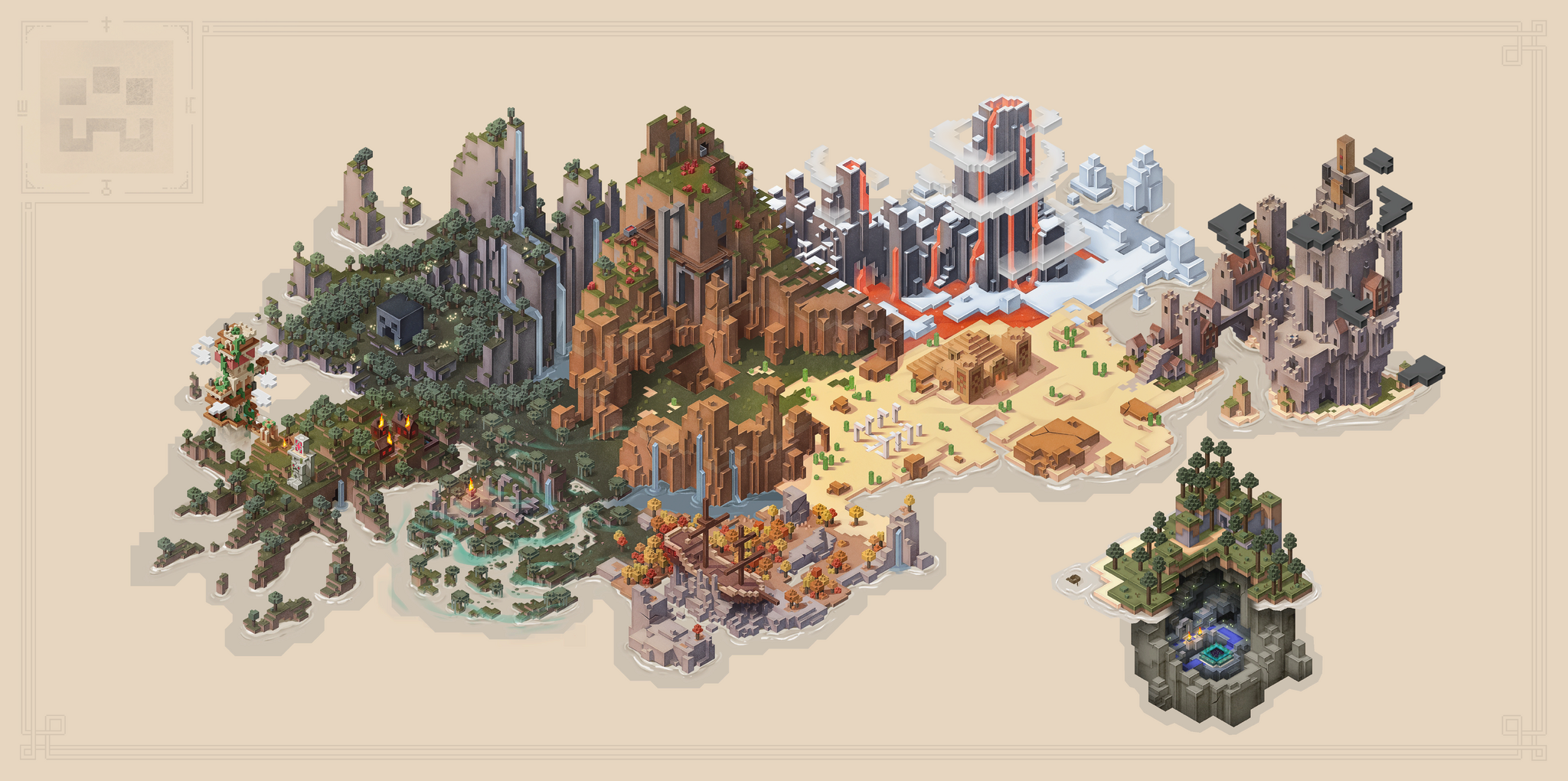 Minecraft Dungeons エリア Minecraft Wiki Minecraft Dungeons エリア Minecraft Wiki