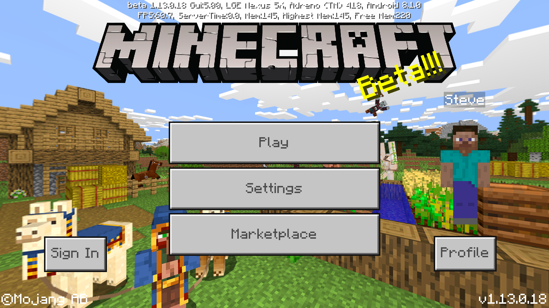 Bedrock Edition Beta 1 13 0 18 Minecraft Wiki