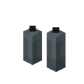Two Gray Candles