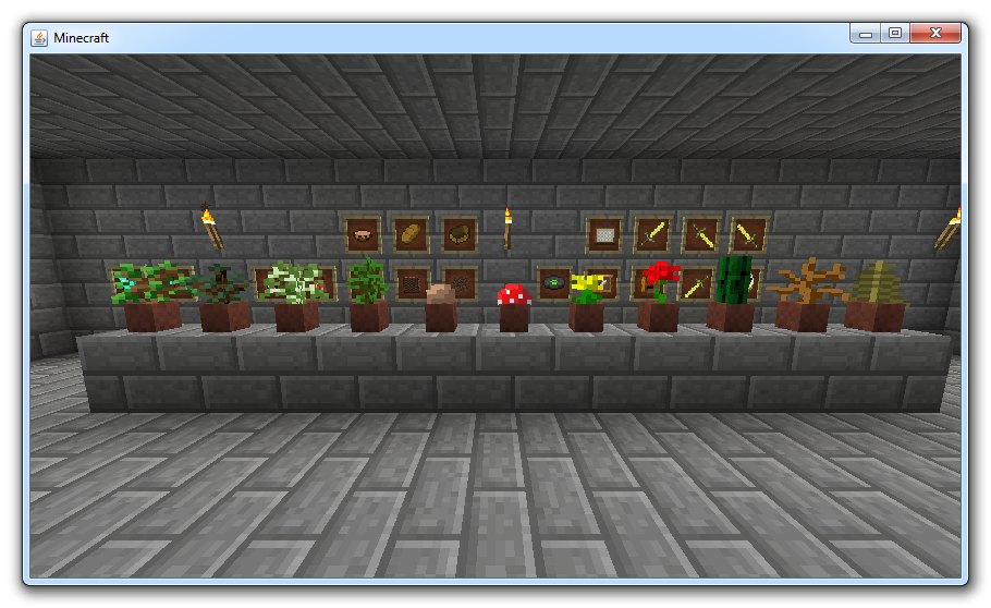 植木鉢 Minecraft Wiki