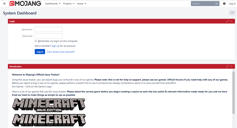 Bug Tracker Minecraft Wiki