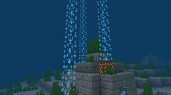 気泡柱 Minecraft Wiki