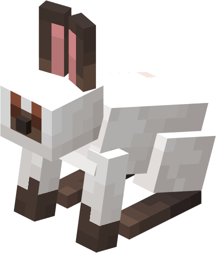 Minecraft Earth 泥だらけの足のウサギ Minecraft Wiki