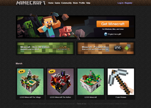 Minecraftウェブサイト Minecraft Wiki