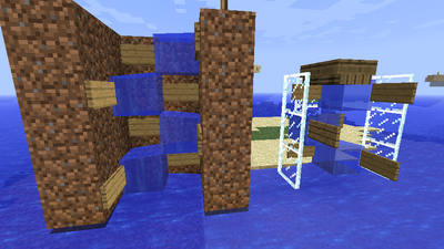 WaterBoatElevator Post1.5 DirtWall GlassWall