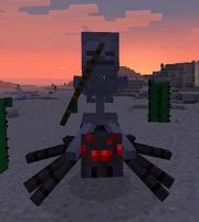 Skeleton-spider-desert