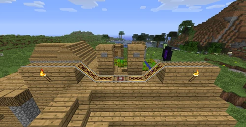 양방향 광산 수레 정류장