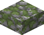 Mossy Cobblestone Slab