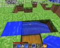 An infinite water source. It could be held in the inventory by inventory editing.