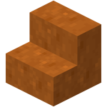 Smooth Red Sandstone Stairs