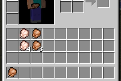 마인크래프트 닭 머리