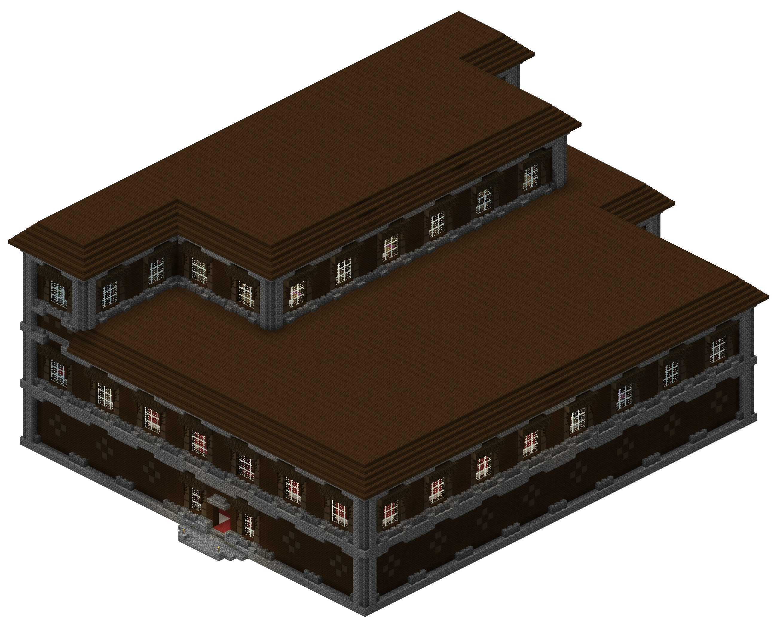 Boslandhuis - Minecraft Wiki, image size:2600x2100