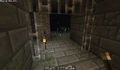 A dungeon connected to a stronghold near bedrock level.