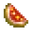 Glinsterende meloenschijf