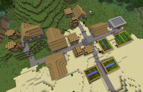 Overhead NPC Village