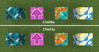 Geglazuurde terracotta 17w06a en 17w13a