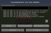 Opdrachtblok GUI