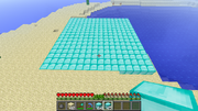 Chunk in diamond