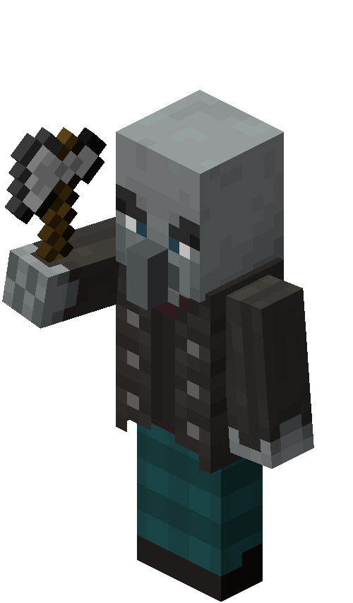 Herobrine przywoływaczy Minecraft Mob Skin