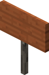 Acacia Standing Sign