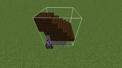 Leśny dwór róg dachu