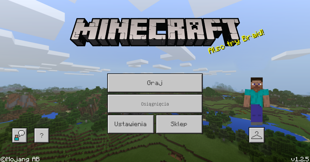 Minecraft Launcher - główne okno, download.net.pl