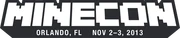 Logo MINECON 2013