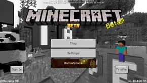 Bedrock 1.16.100.55