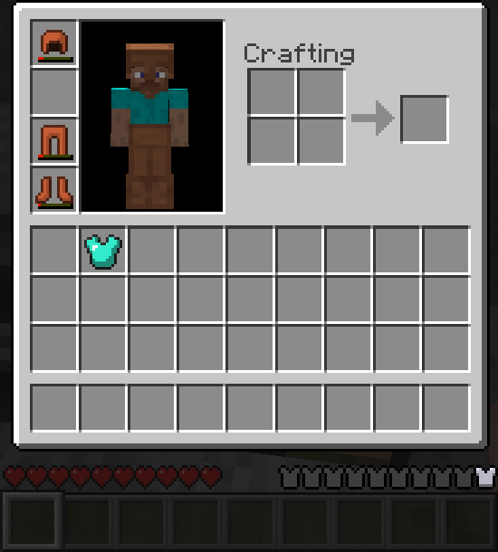 Without diamond chestplate