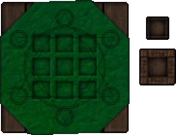 Элементы интерфейса магического верстака (Thaumcraft 4)