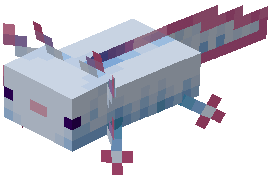 майнкрафт вики аксолотль чем кормить