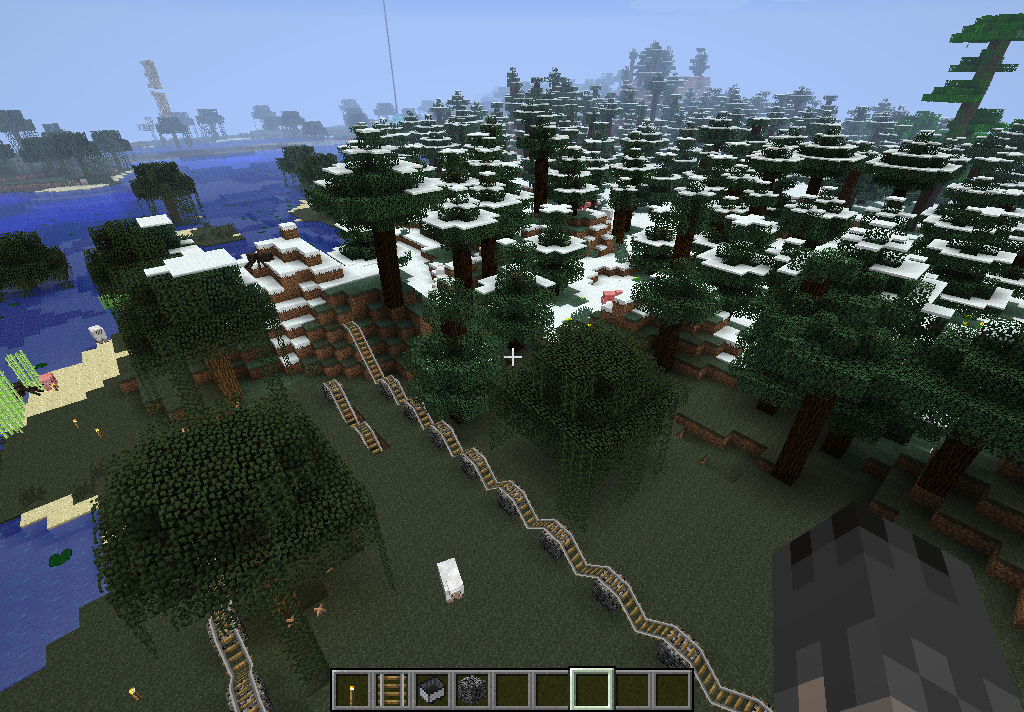 Как сделать стрелку в minecraft