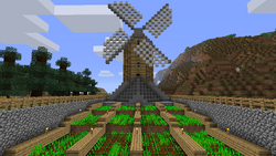Как сделать простую и автоматическую ферму пшеницы в Minecraft?