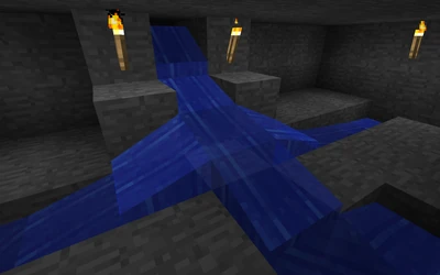 Так должна распространятся вода по подсобному помещению.