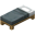 Серая кровать