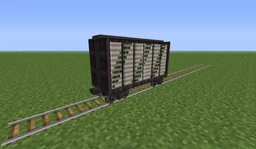 Вагон для пиломатериалов (загруженный) (TrainCraft)