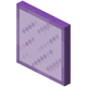 Фиолетовая окрашенная стеклянная панель (до Texture Update)