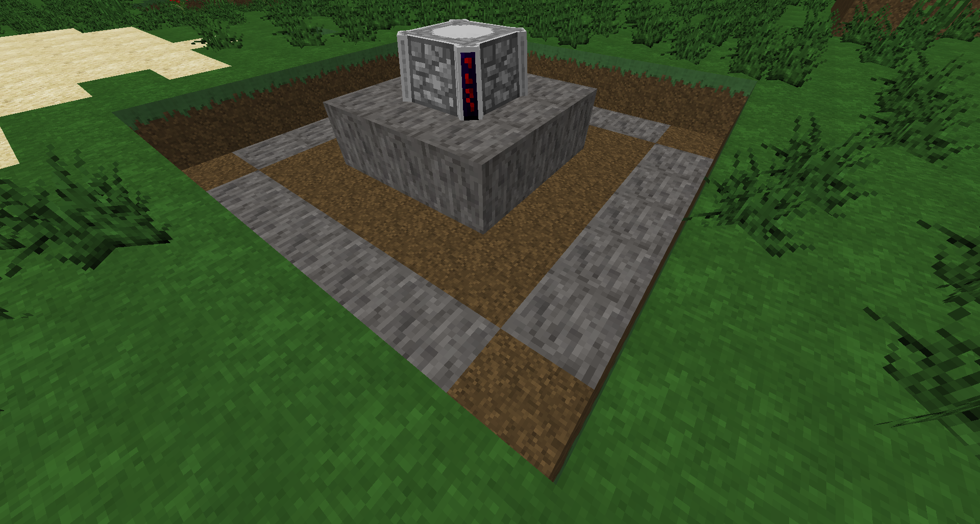 Как сделать кровь в minecraft