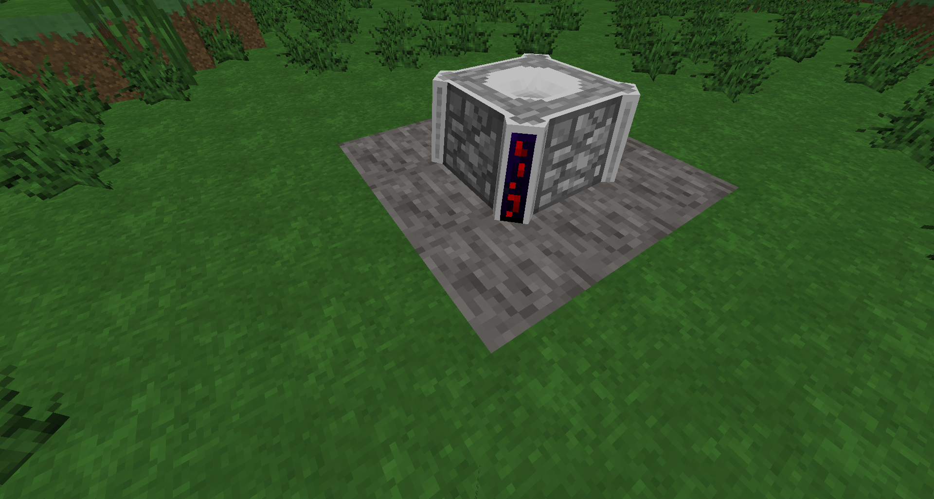 Как сделать кровь в minecraft