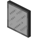 Чёрная окрашенная стеклянная панель (до Texture Update)