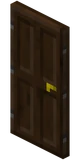Дверь из тёмного дуба (до Texture Update)
