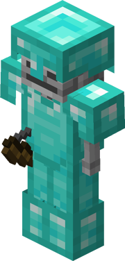 Скелет в алмазной броне