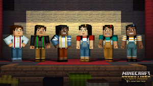 Minecraft story mode sales 360
