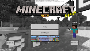 Bedrock 1.16.100.54