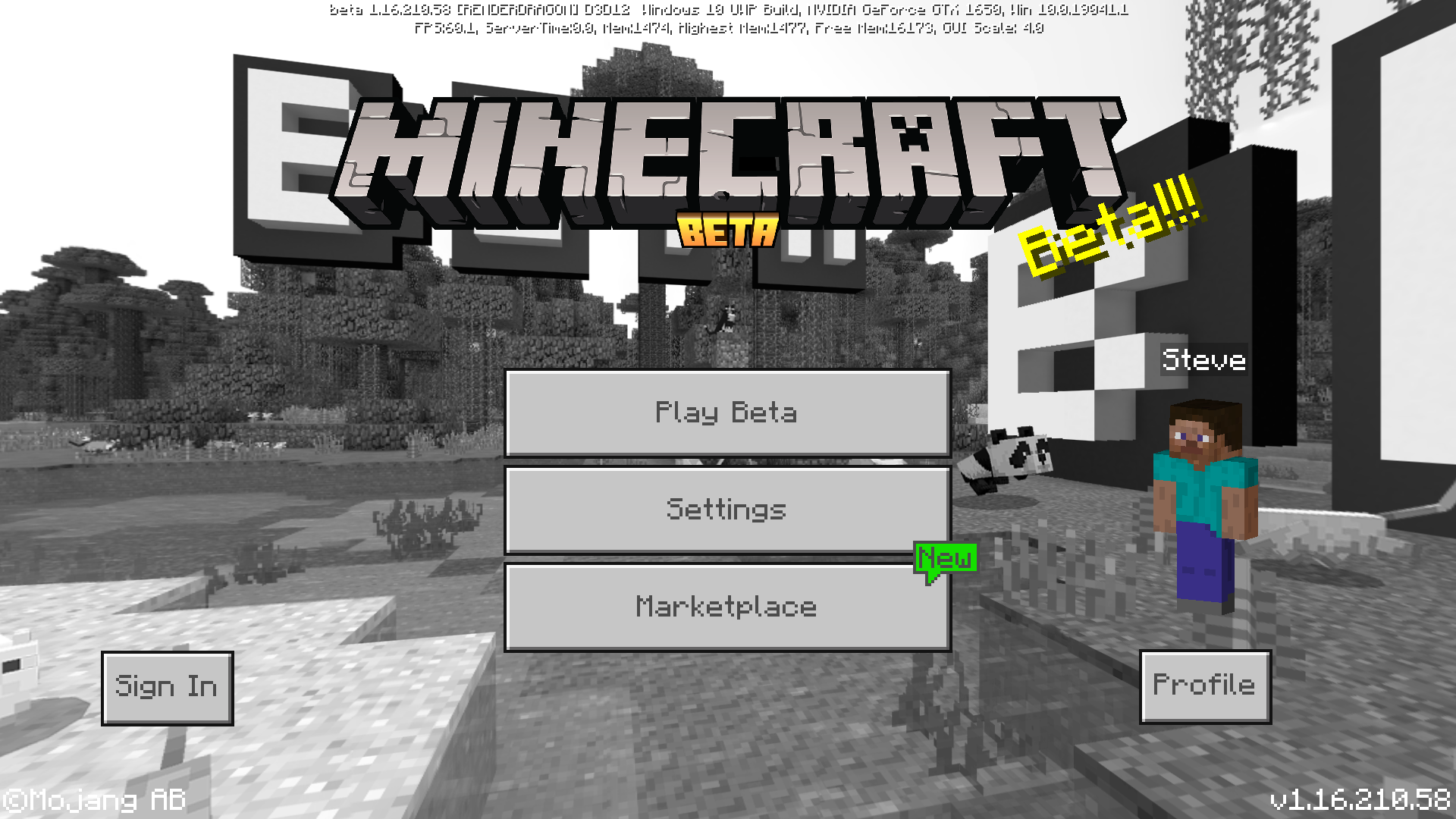 Beta 1.16.210.58 (Bedrock Edition) — Minecraft Wiki