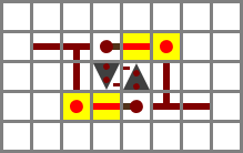 Redstone manual - scheme two-way repeater