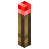 Красный факел (Bedrock Edition)